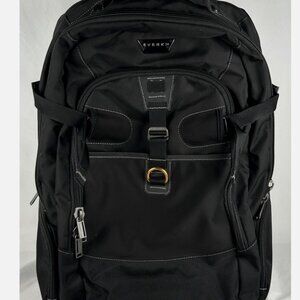 Everki Titan EXP120 Black Business 120 Backpack 18.4" Laptop Bag With Rain Cover